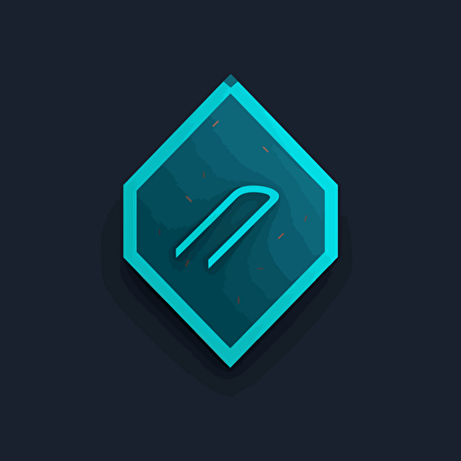 logo for a AI toods company featuring a check mark, simple, vector