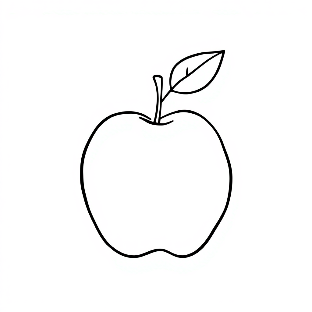 an apple