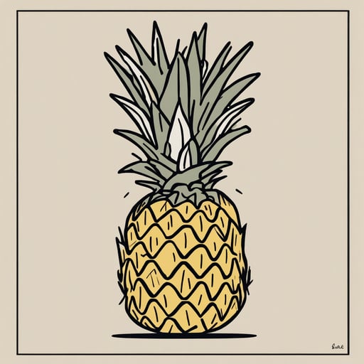 a pineapple