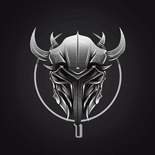 A front view of a mask, futuristic, symetrical, wires. black ink on paper, military, manga. industrial, noire, fashion, dark background, sewers. horns::