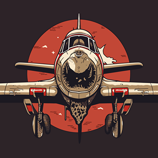 ww2 era aircraft nose art vector design