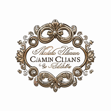 logo, Classic Charms Jewelers, Antique-inspired jewelry for timeless elegance, Antique, nostalgic, classic, retro, timeless, romantic, vector, white solid bg