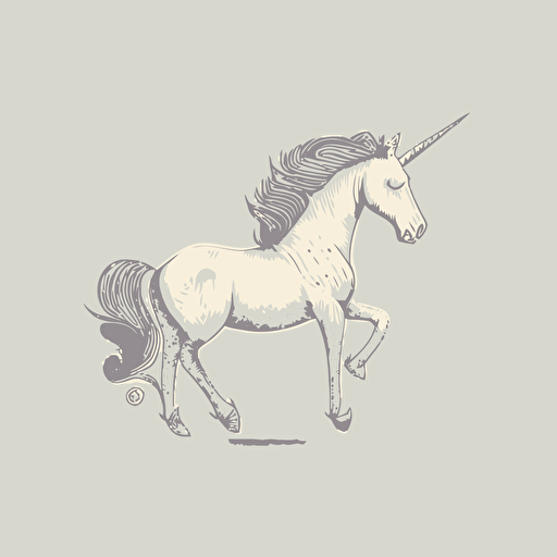 minimalist logo design featuring a cute and detailed unicorn illustration by andy worhol, full color, highly detailed, digital painting, inspired by fantasy, vector file, high resolution, original concept, trendy and memorable, in a way that captures the magic and wonder of the mythical creature