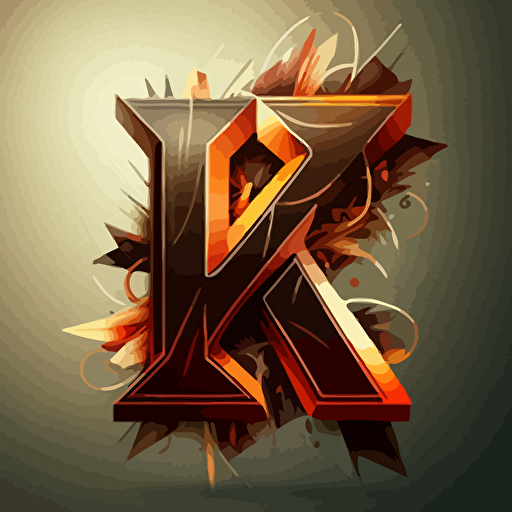 vector of the letters EM