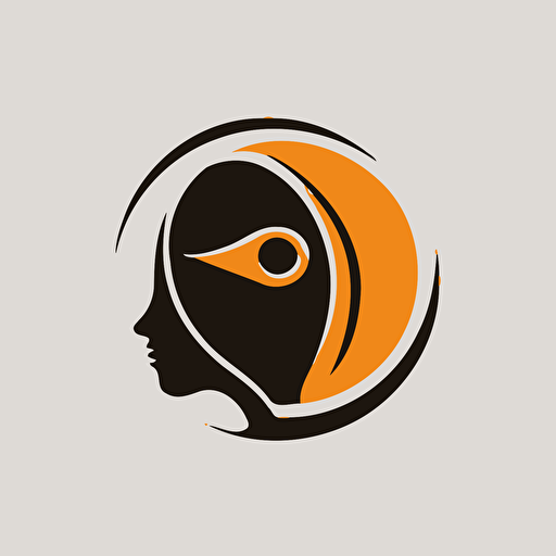 A communication logo , simple, vector, minimalist