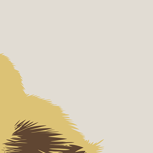 baby yellow chick, flat color vector art