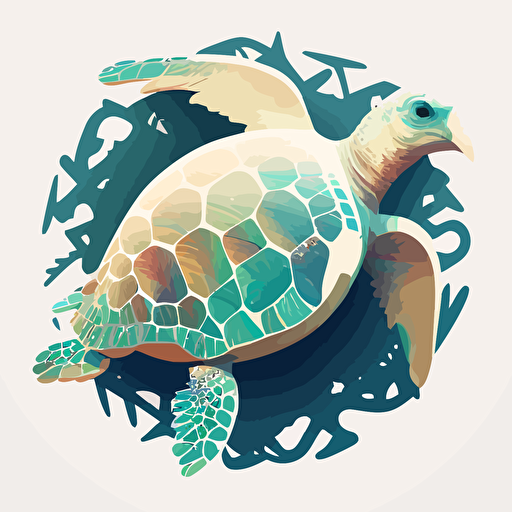 no bird, vector image, white turtle twitter logo