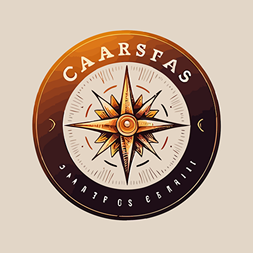 vector logo for a company called care compass