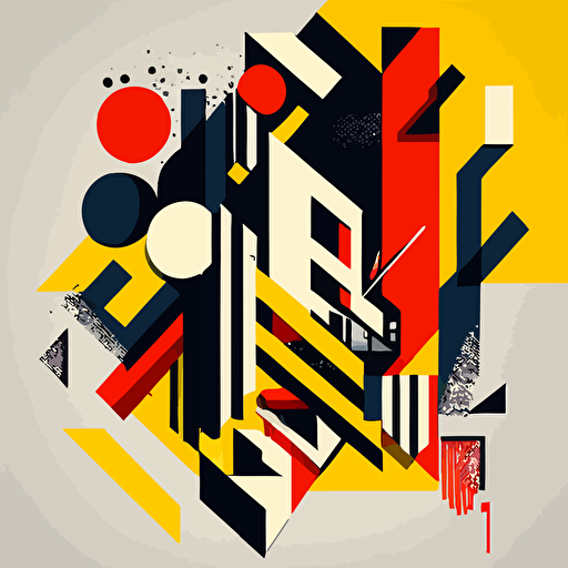 a vector logo named bartkowsky Suprematism art