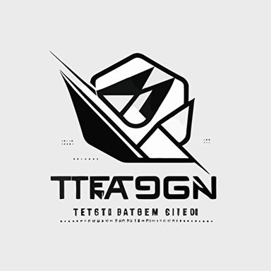 Design a vector tech company logo on white background which symbolizes a professional and innovative startup, it should show shades of professionalism and innovation, extremely simple, less details, black and white, extremely minimalistic