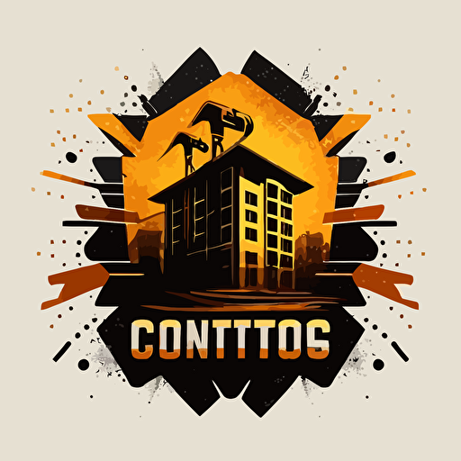 construction vector logo