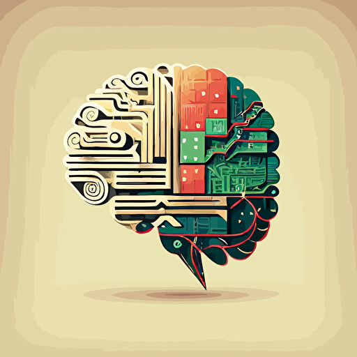 Smart Brain, Vector Illustration, Memory, Release