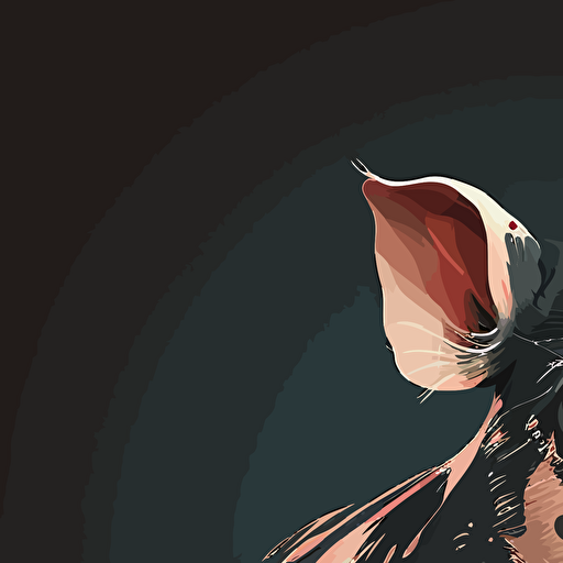 spotted mini piglet cartoon vector style