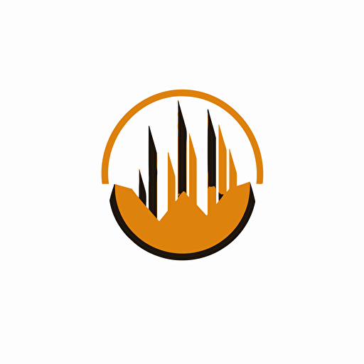 Midas touch of data analytics logo, success, capital management, data management, AI, minimalist, vector, white background
