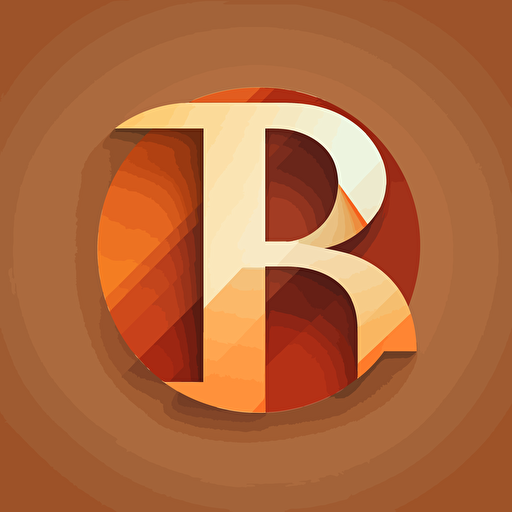 a simple vector logo having alphabet B :: alphabet T