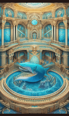 Orange blossom sunset, mesmerizing vector, palette of iridescent, set against a backdrop of intricate by Vladimir Kush, M. C. Escher and Paul Lehr, Paul Keel