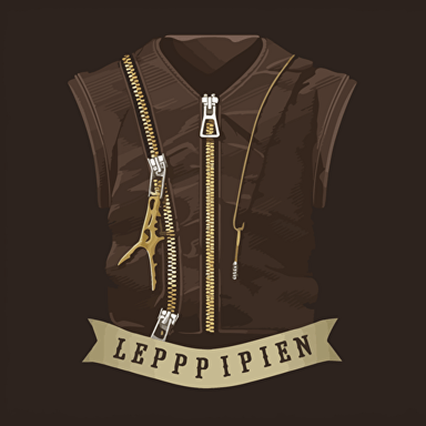 zipper, vector logo, clothing fashion brand, lifestyle clothing