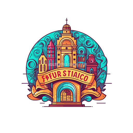 2d vector logo for service that monitors prices of anything on the internet and notify about discounts, it's main goal to save money for it's customers without labels and on white background