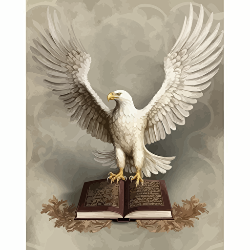 Poster. Title: The White Eagle