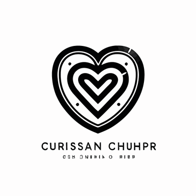 make a logo vector about fashion brand called "gymcrush", use a line heart and dumbbells together, use black white color, minimalist line vector, high fashion, simple, sporty and rich, white background,**