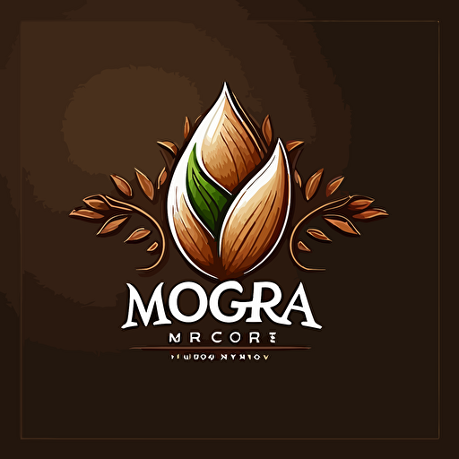 corporate logo vector for MOGRA that expresses nature