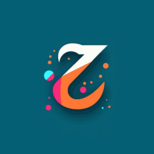 Combination of letter C and letter Z simple modern logo, vector logo design, vector simple design, simple modern design logo, logo design for event makers