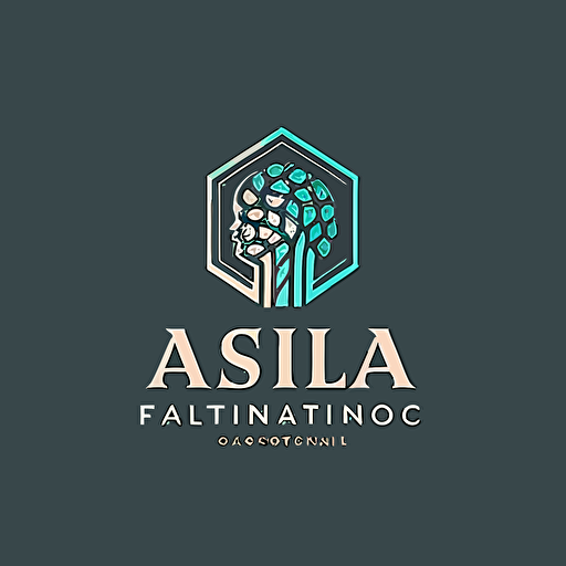 Professional Logo for AI Consulting firm. vector