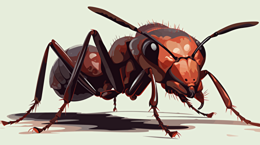 huge ant vector,