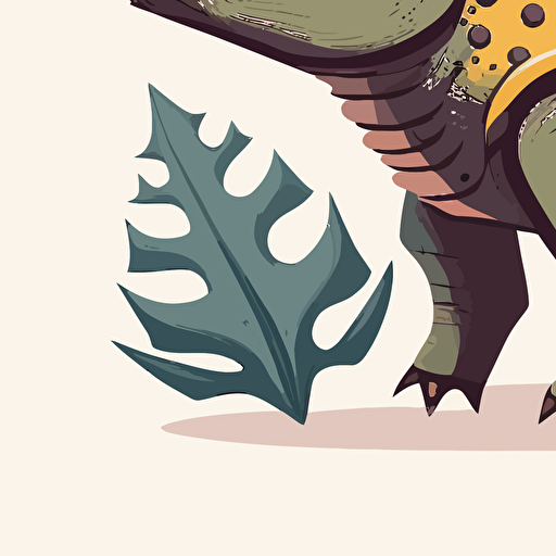 Cute styracosaurus vector image