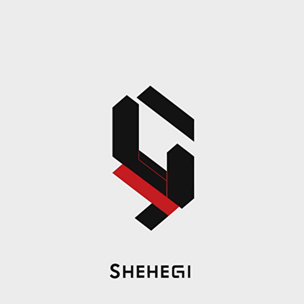 simple logo design of letter ‘SHU’,flat 2D,vector,clean,simplicity,Behance