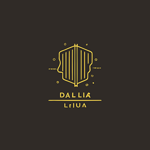 minimal line logo of CLUB IDEA, flat vector logo, extremely simple, book, creative