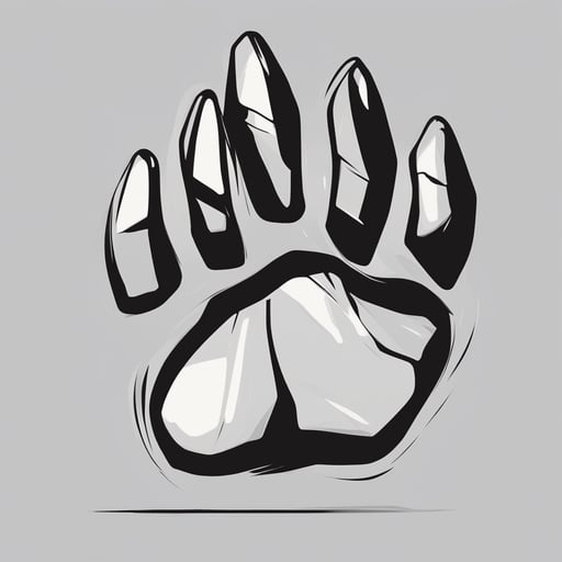 a dog paw