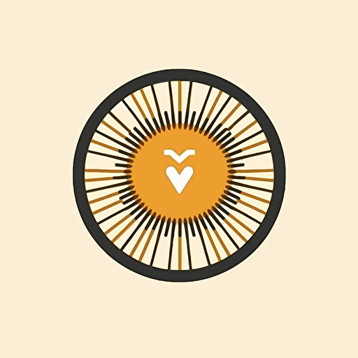 simple vector logo design, icon, Crypto coin, flat logo,