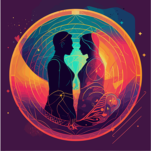 synchronicity, love, vector