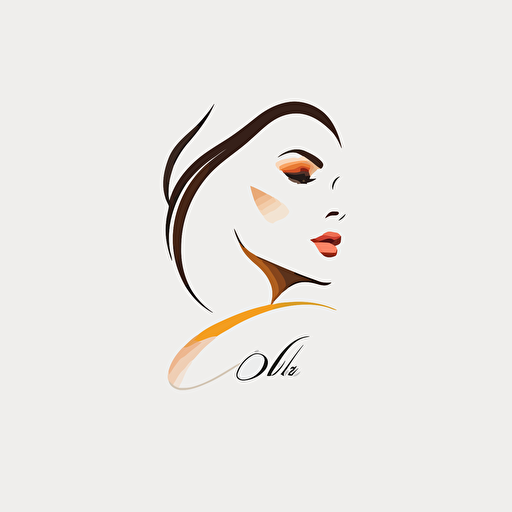 logo, beauty ,cometics, health , minimal, vector ,simple ,flat, white background –v 4–q 2