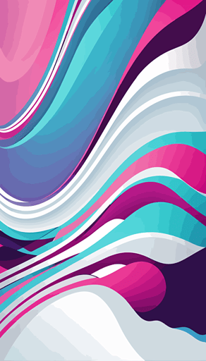 abstract linear flat vector design background, waves, purple, pink, light blue, white colors, overlayed with some noise