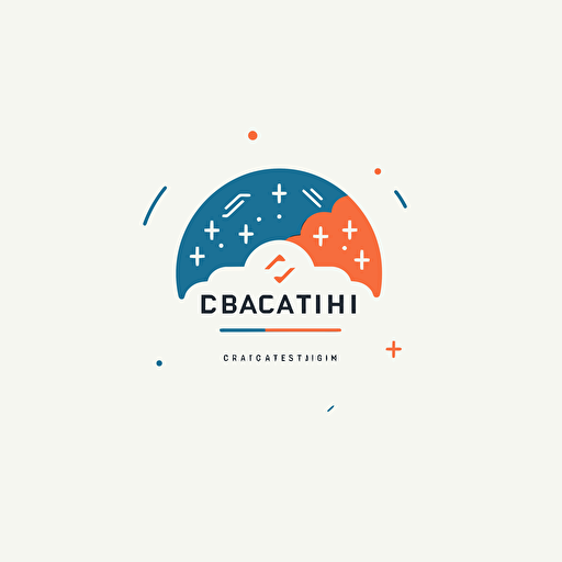 minimal logo for crm saas company called dispatch. white background, modern, vector