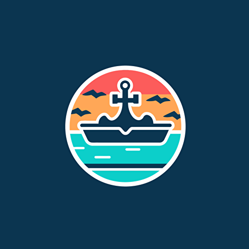 very simple vector logo of a TV streaming company