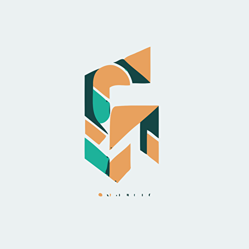 Creative C logo with cuts and handwritten text concept design. Letter with geometric design. Vector Illustration with letter and chuittrang cut.