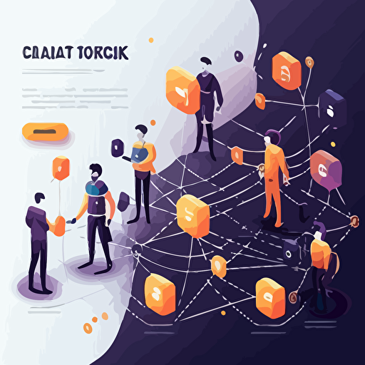 create small vectors for a web page with the theme of connecting users together