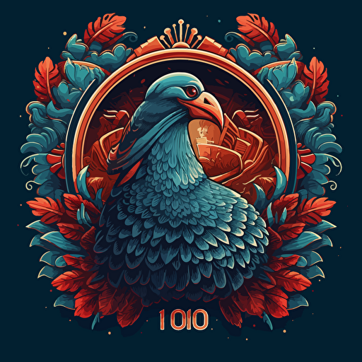 vector design for 100. year of turkey republic v5