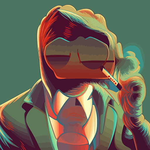 sunglasses, vector art, 2d