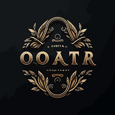 logotype, oscar reutersvärd, vector