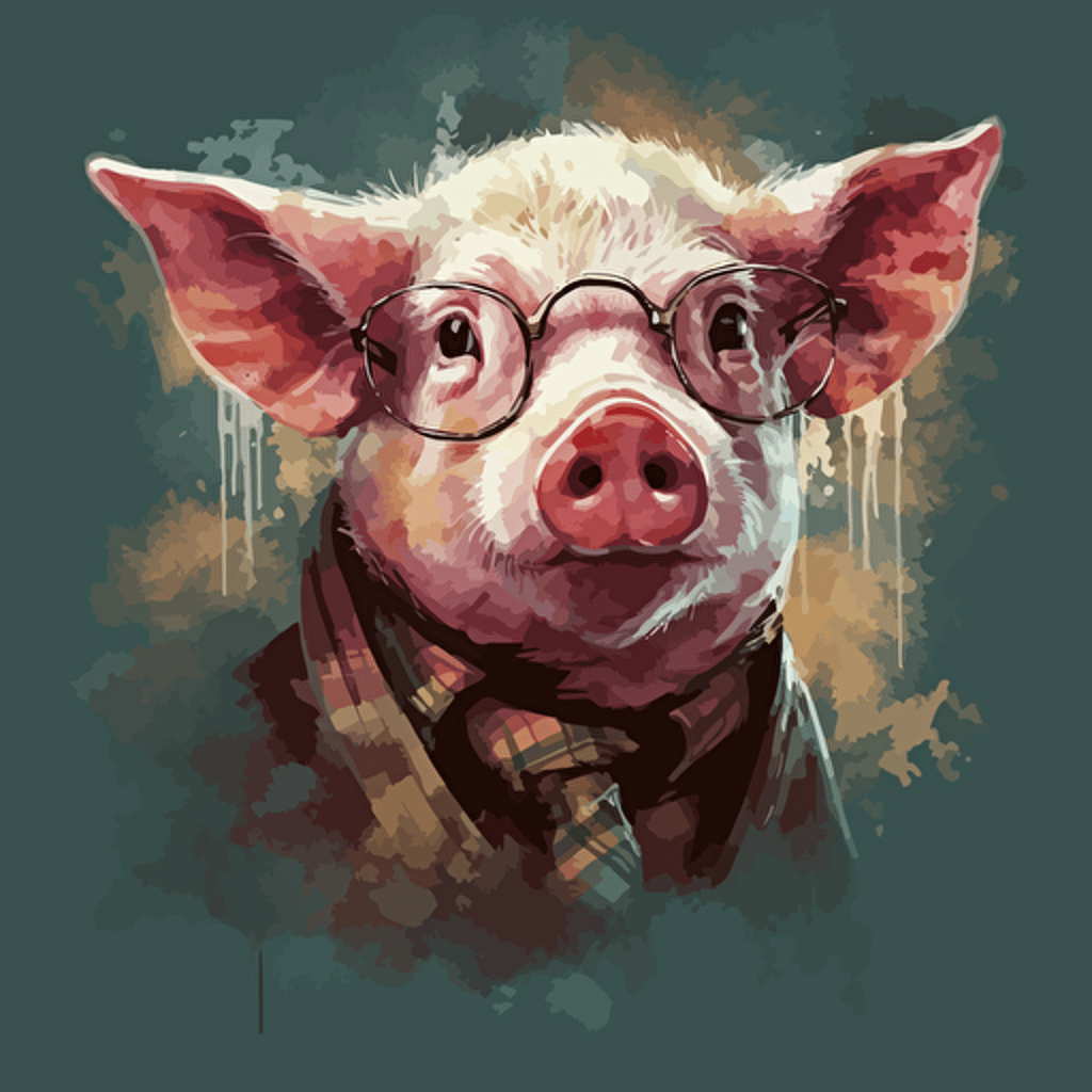 pig, vector, harry potter,