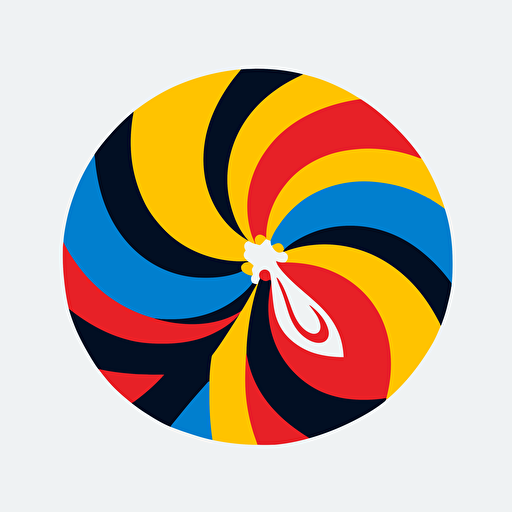 logo for a secret multinational conglomerate, hilma klint painting vector art no shading, influenced by georgia o'keefe subject matter