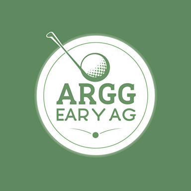 ARTG always ready to golf,wordmark logo, minimalist logo, simple,vector,golf, modern