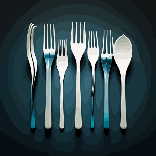 disposable forks stock photos and vectors