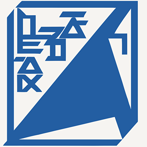 generating a football team badge in the shape of a triangle, vectorized, and named '私はよとしま', with predominantly blue colors. The badge should have a modern and dynamic style, with emphasis on the team name written in an elegant and legible font. The badge should also include elements such as a soccer ball