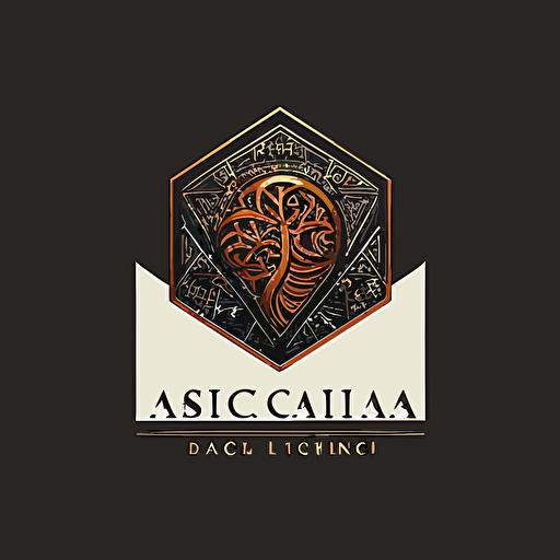 Professional Logo for AI Consulting firm. vector