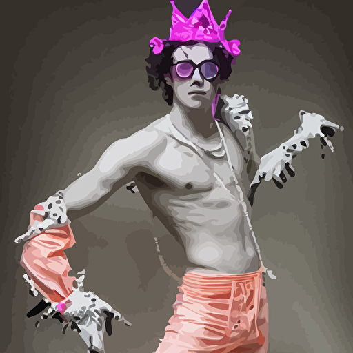 body rococo cyberpunk style neon statue young attractive sean mendez wearing cholo shades macho dotado e rico android sim roupa reclining con las piernas abertas e la piroca dura ethereal white dripping tar glowing orange lasers pink tigers glowing eyes silver prince crown black gears pink diamonds swirling mint colored silk fabric futuristic elements length view human skulls large intricate artwork caravaggio trending artstation octane render cinematic lighting right hyper realism octane render 8k depth field 3d